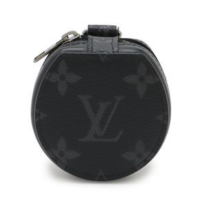 Louis Vuitton Monogram Eclipse Etui Earphone Earphone Case Pouch Accessory Case